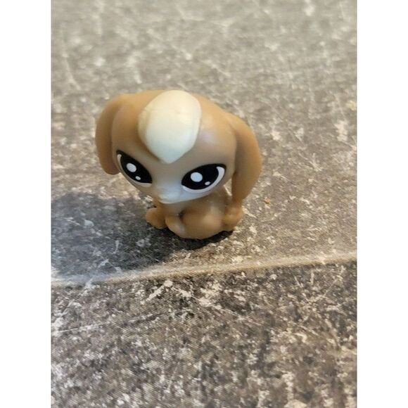 LPS brown bunny rabbit mini Littlest Pet Shop toy figure - Picture 1 of 3